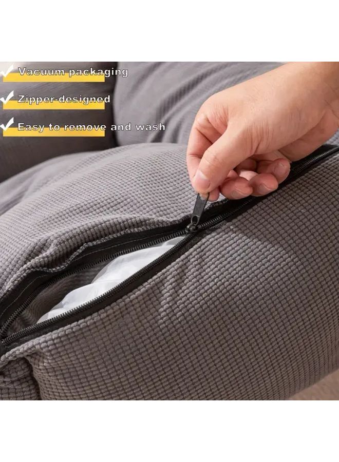 سرير حيوان أليف كاكي كبير 31 4 بوصة قابلة للغسل في الغسالة سجادة ناعمة مهدئة غير قابلة للانزلاق - Image 5